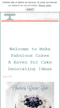 Mobile Screenshot of make-fabulous-cakes.com